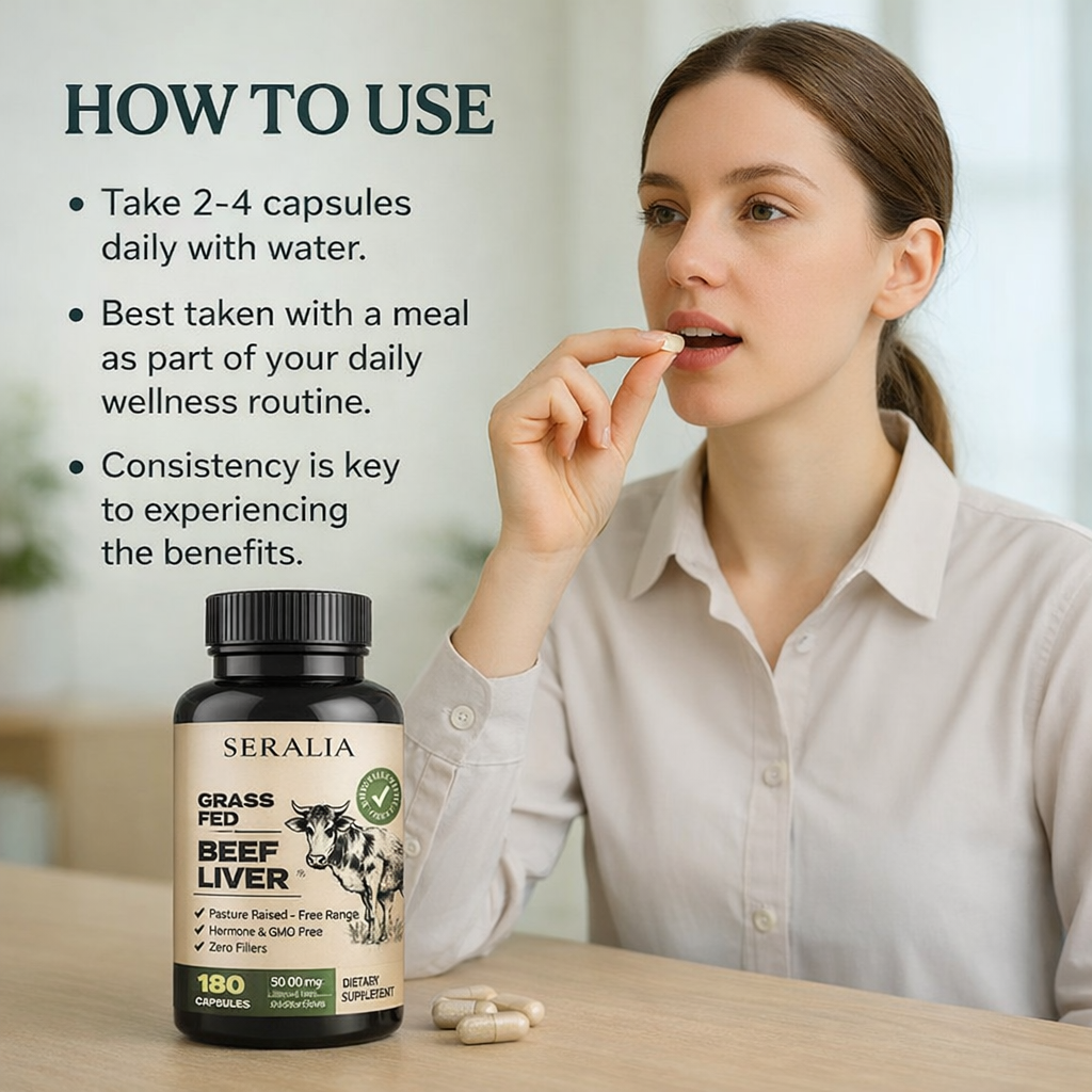 Grass Fed Beef Liver Capsules